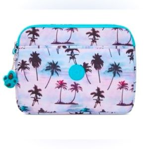 KIPLING 13" Laptop Sleeve Shadow Palm Print NWT